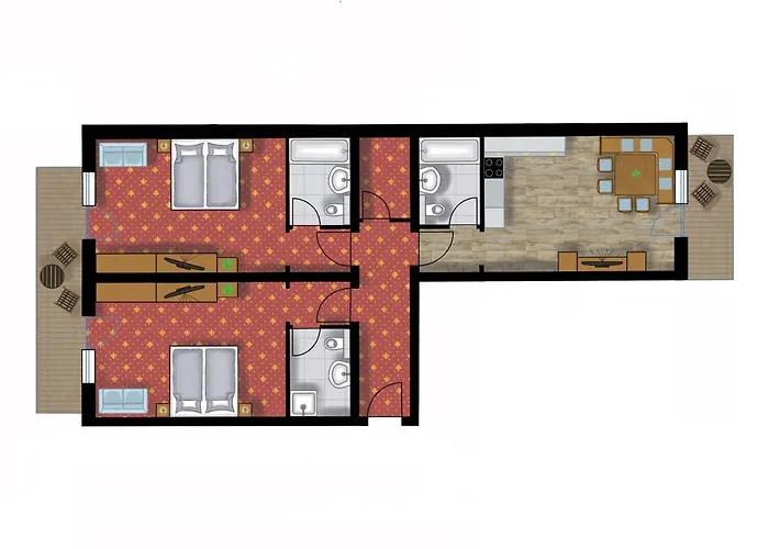 Aparthotel Appartementhaus Zum Holzknecht Am 4*